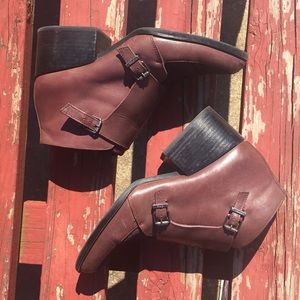 Sam Edelman Leather & Cowhide Marion Fall Booties